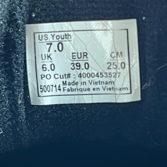 Vans Atwood Sneaker Grey & Blue Size 7Y, 8.5 Women - Picture 8 of 8